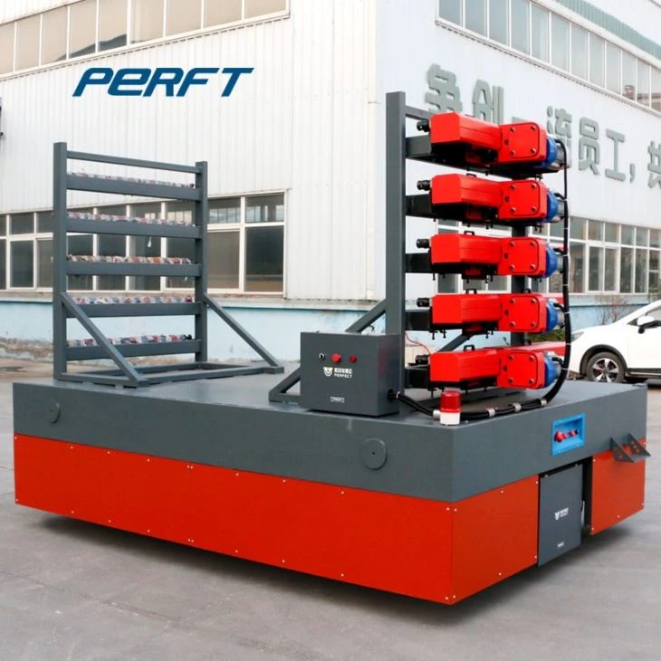 Trackless Battery Powered Transfer Cart