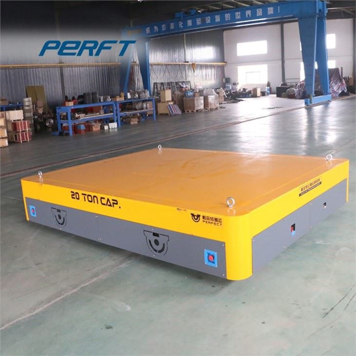 20 Tons Motorized Transfer Cart Handling Container