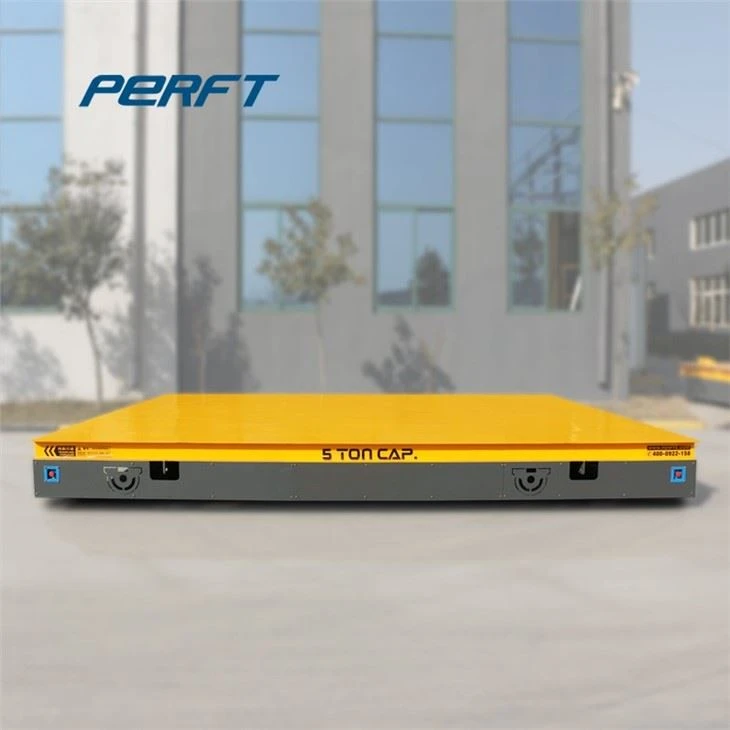 Trackless Transfer Cart For Handling Plate